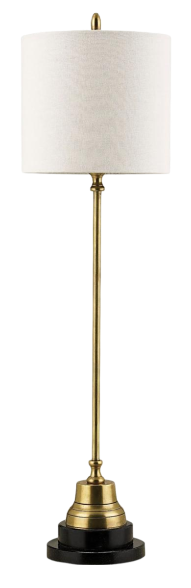 Messenger Brass Table Lamp