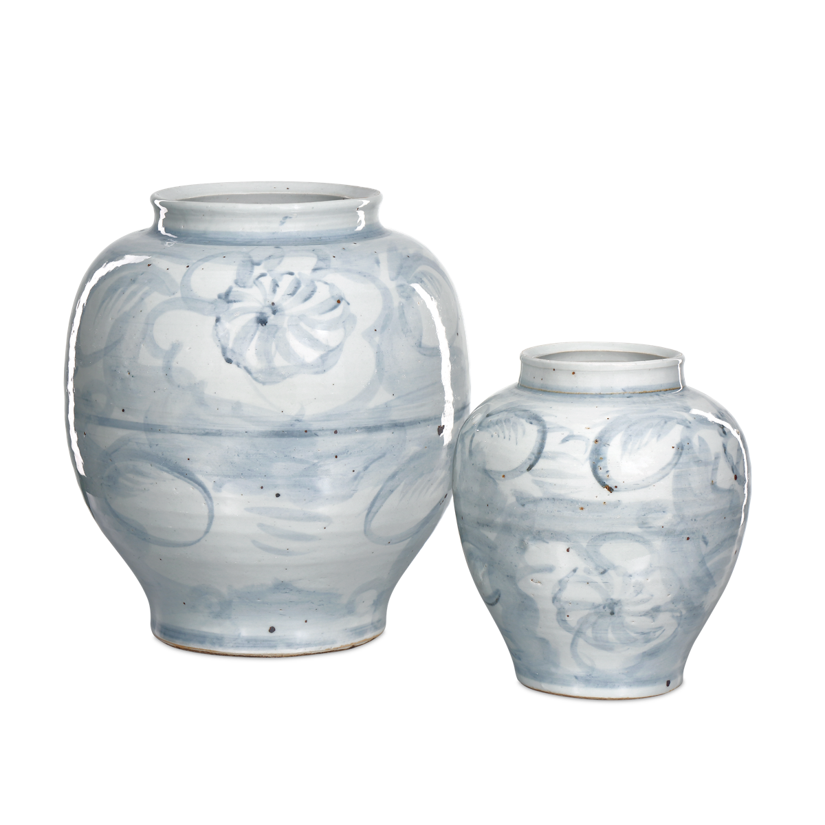 Ming-Style Countryside Medium Preserve Pots