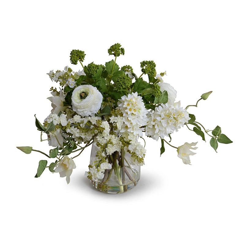 Mixed White Flower Bouquet