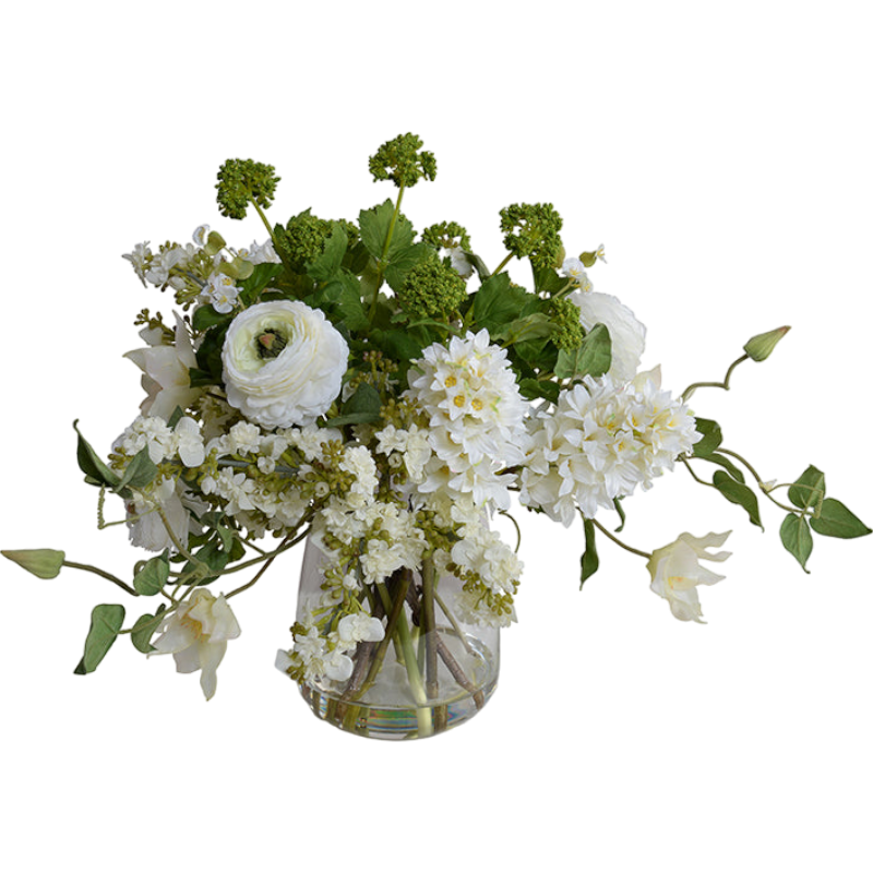 Mixed White Flower Bouquet