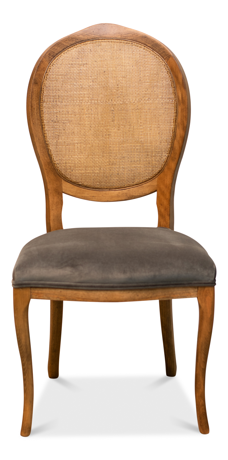 Oval Cane Back Side Chair