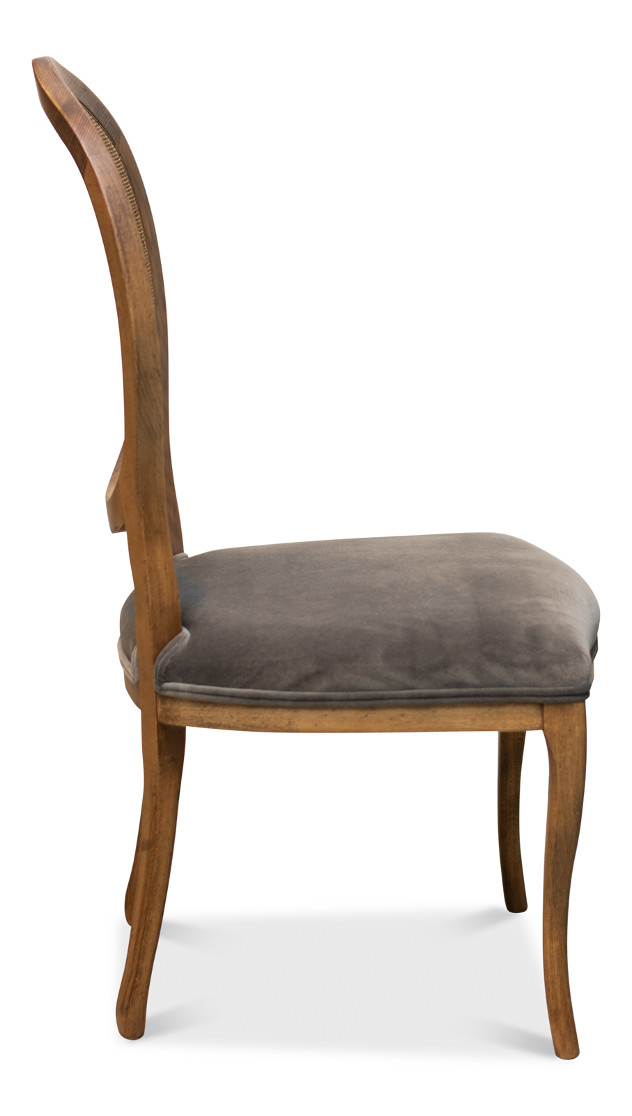 Oval Cane Back Side Chair