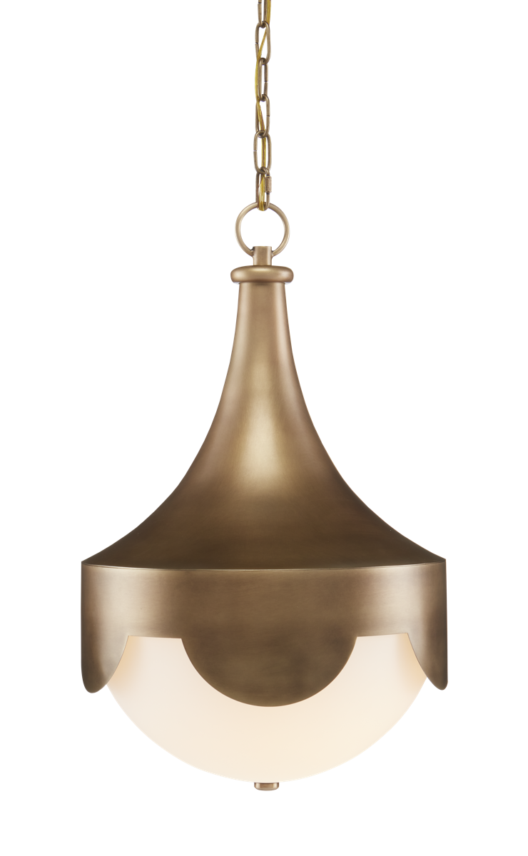 Pasha Brass Pendant