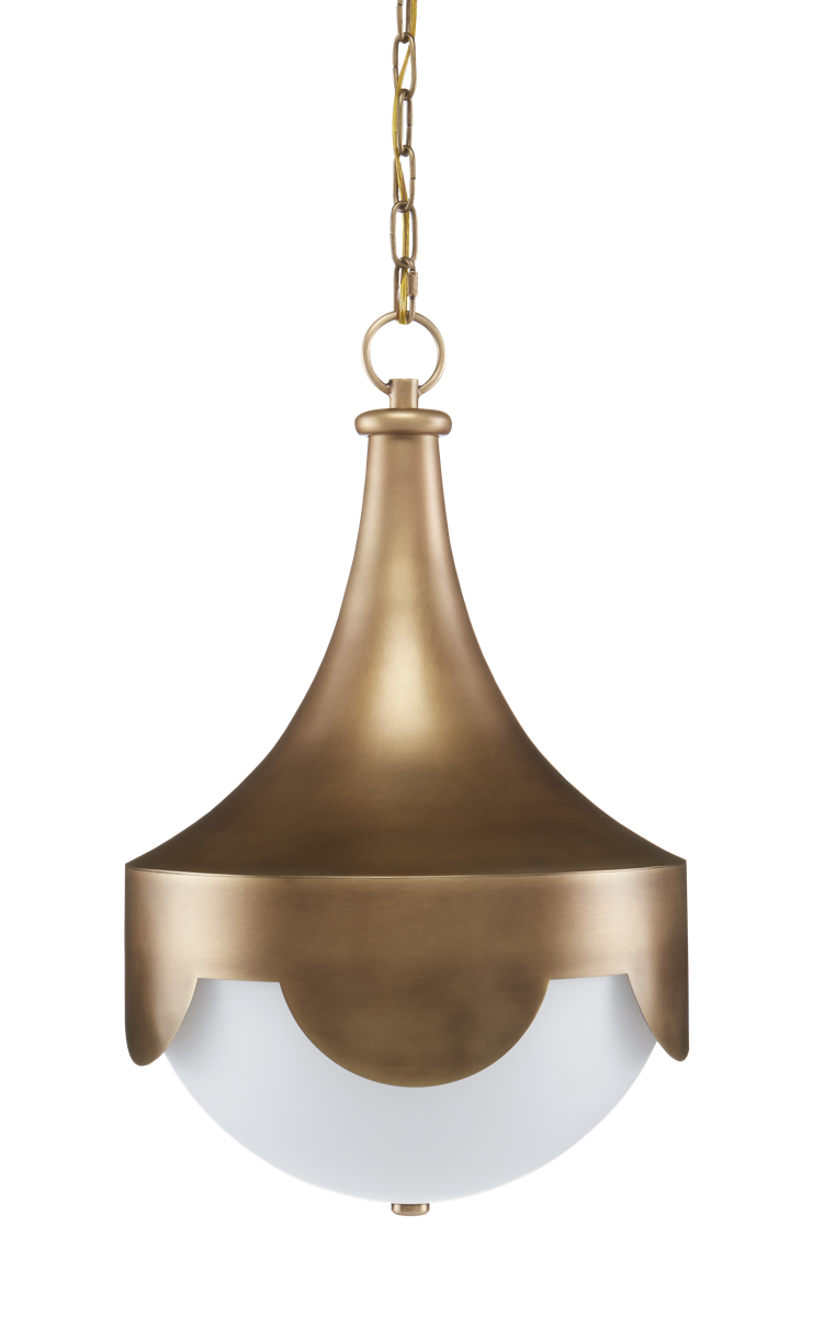 Pasha Brass Pendant