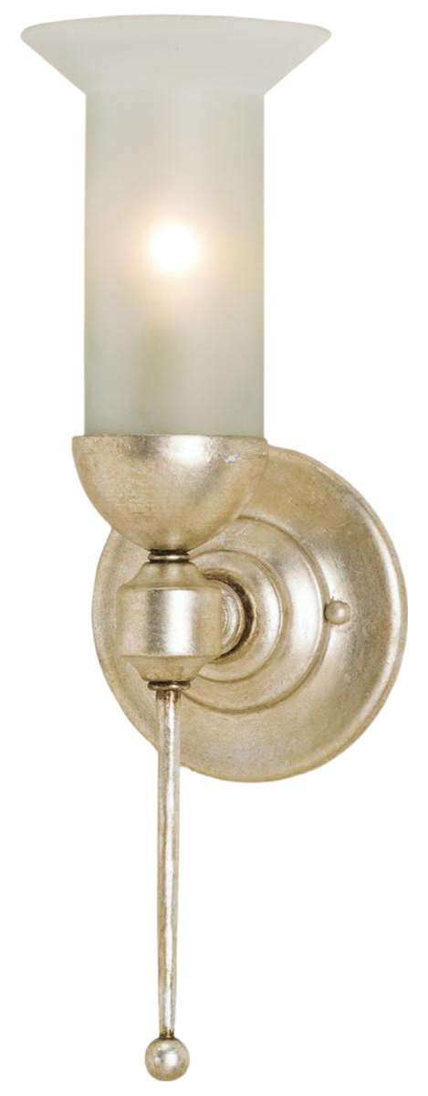 Pristine Silver Sconce