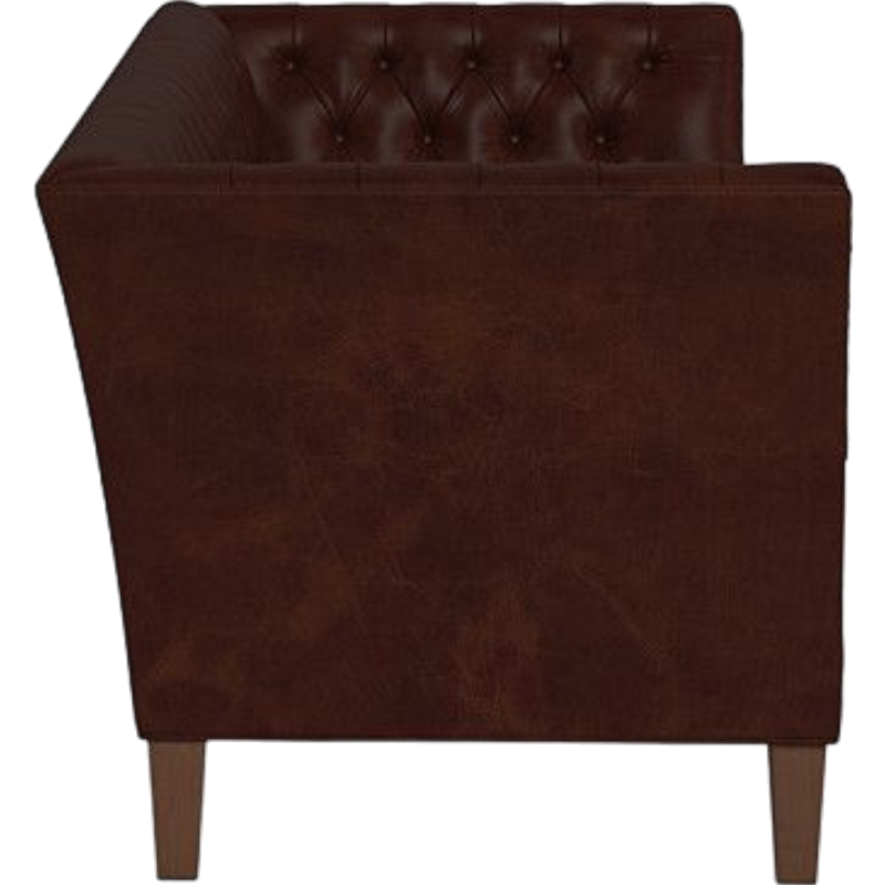 #Fabric_Brompton Brown - Leather