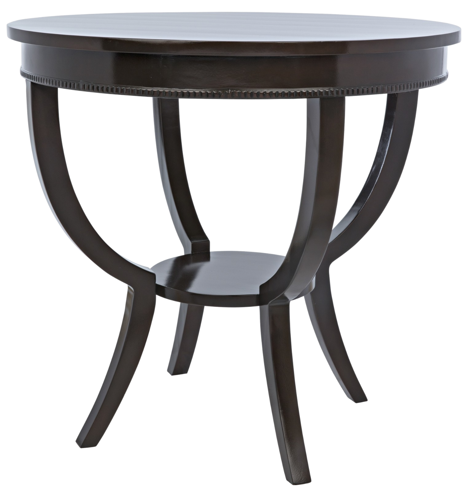 Scheffield End Table, Distressed Brown