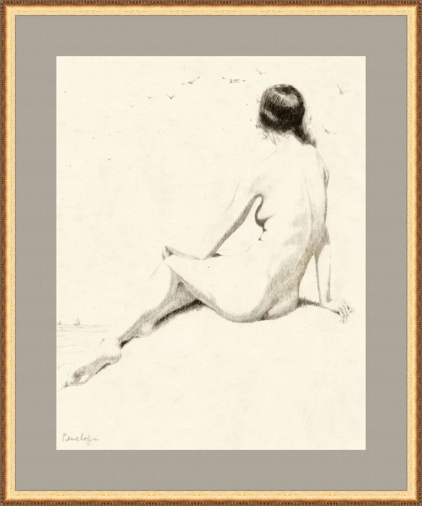 Seated Nude Figure