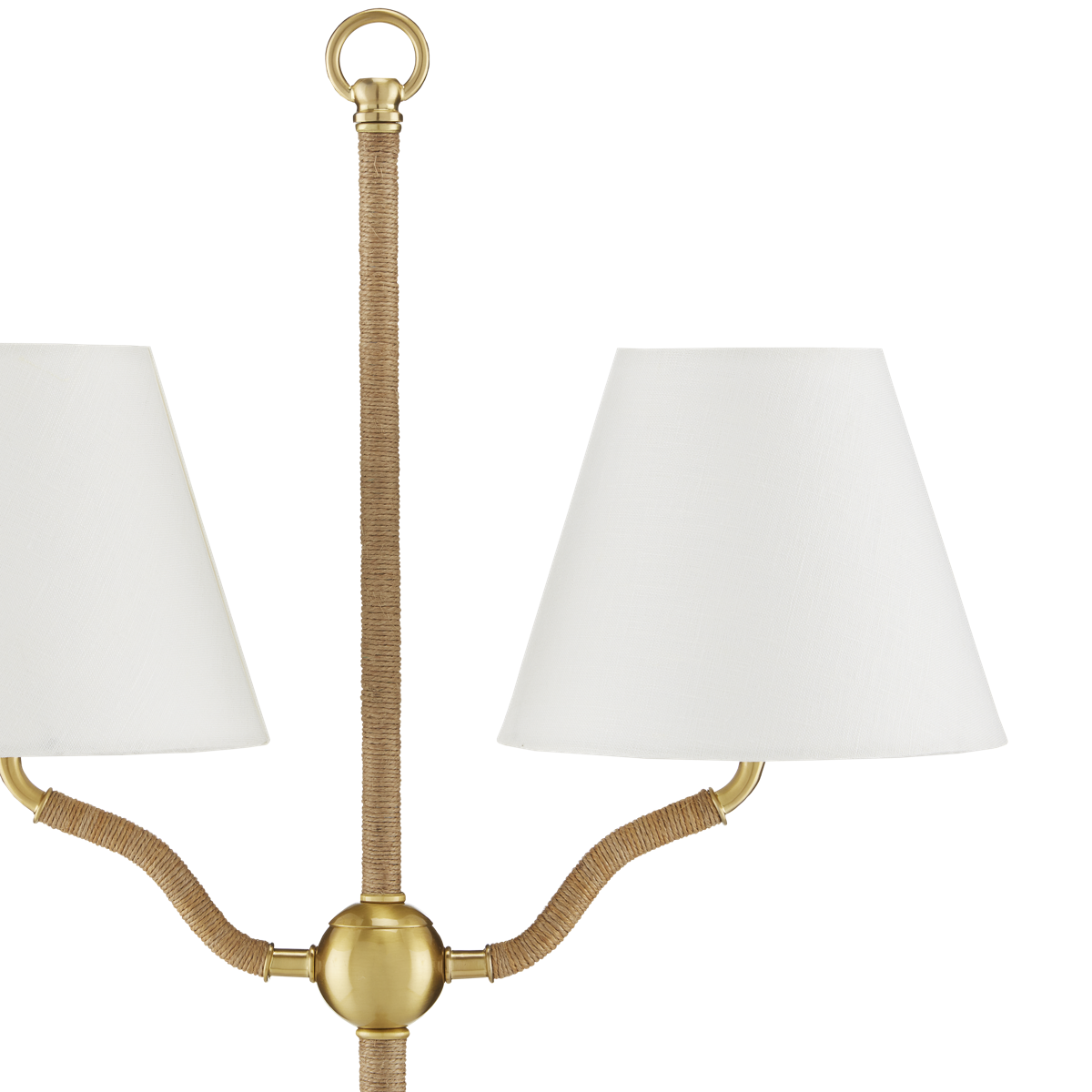 Sirocco Brass Floor Lamp