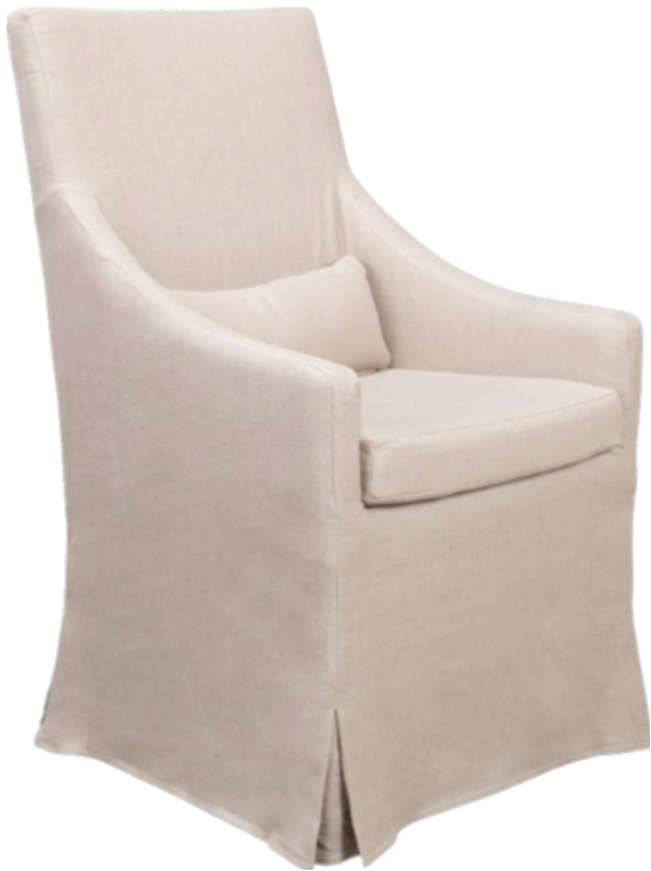 Skirted Arm Chair