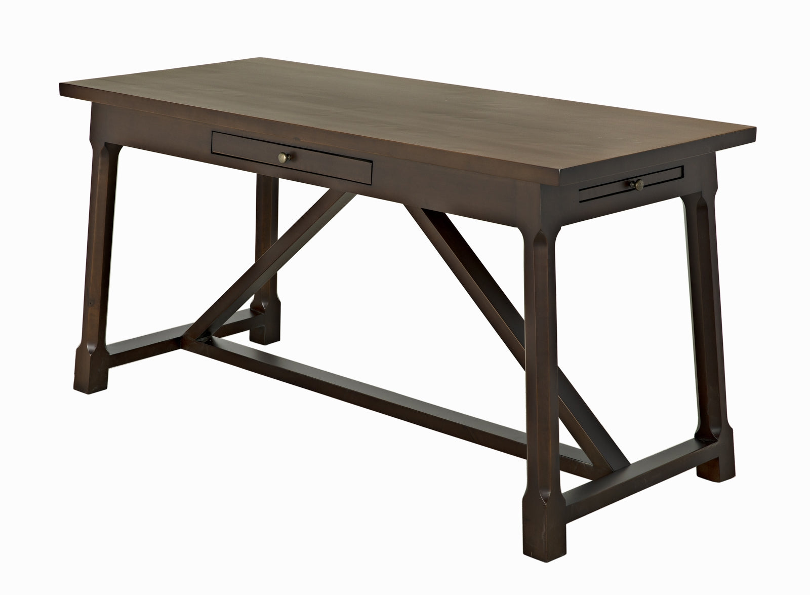 Sutton Desk, Distressed Brown