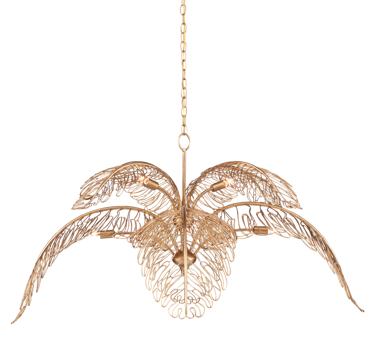 Taormina Brass Chandelier