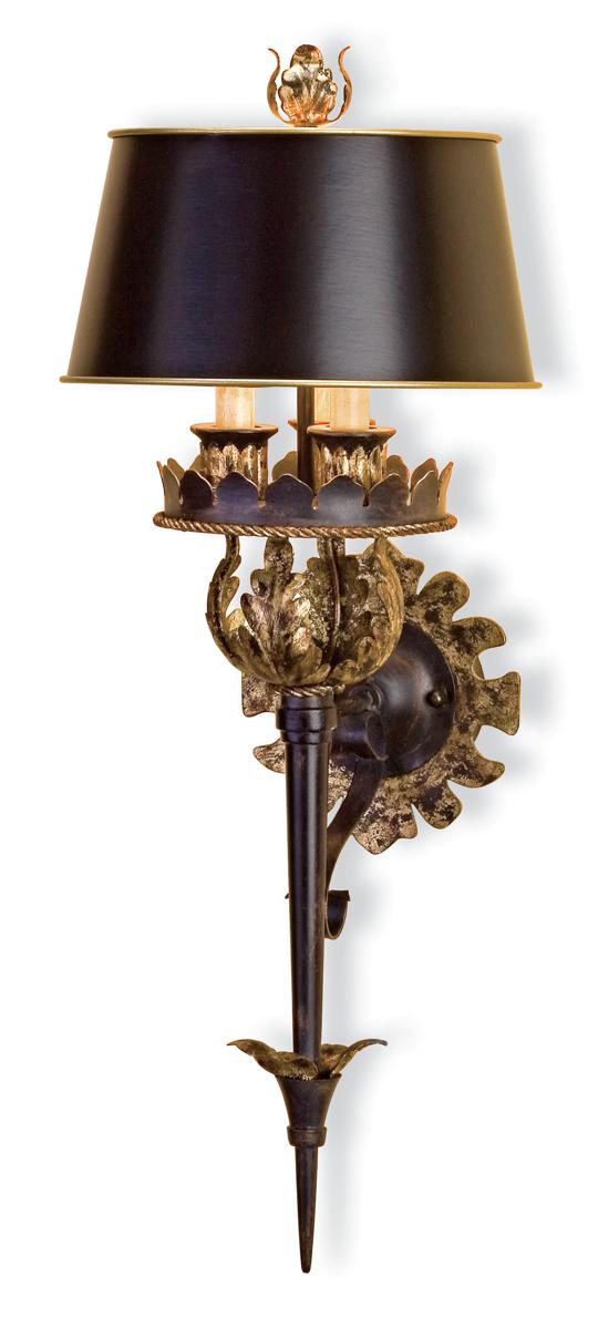 The Duke Gold Sconce