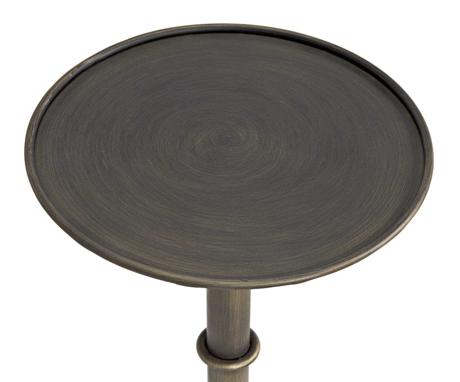 Tini Side Table, Aged Brass