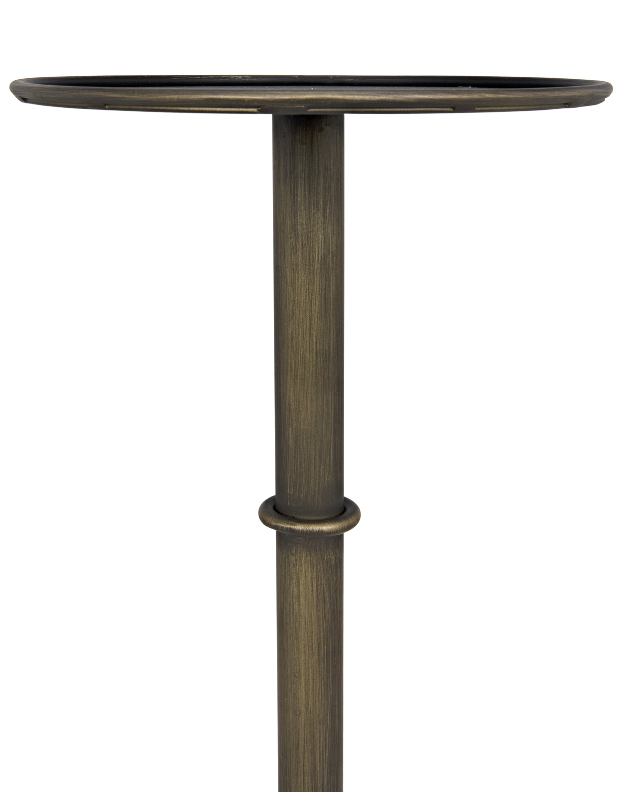 Tini Side Table, Aged Brass