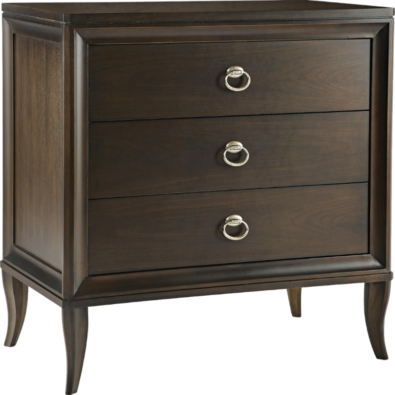 Tribeca Three-Drawer Nightstand