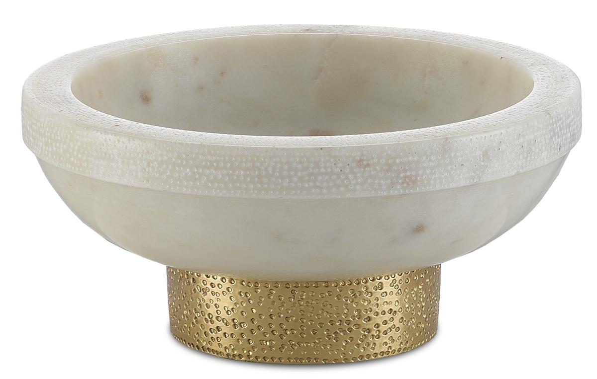 Valor Small White Marble Bowls