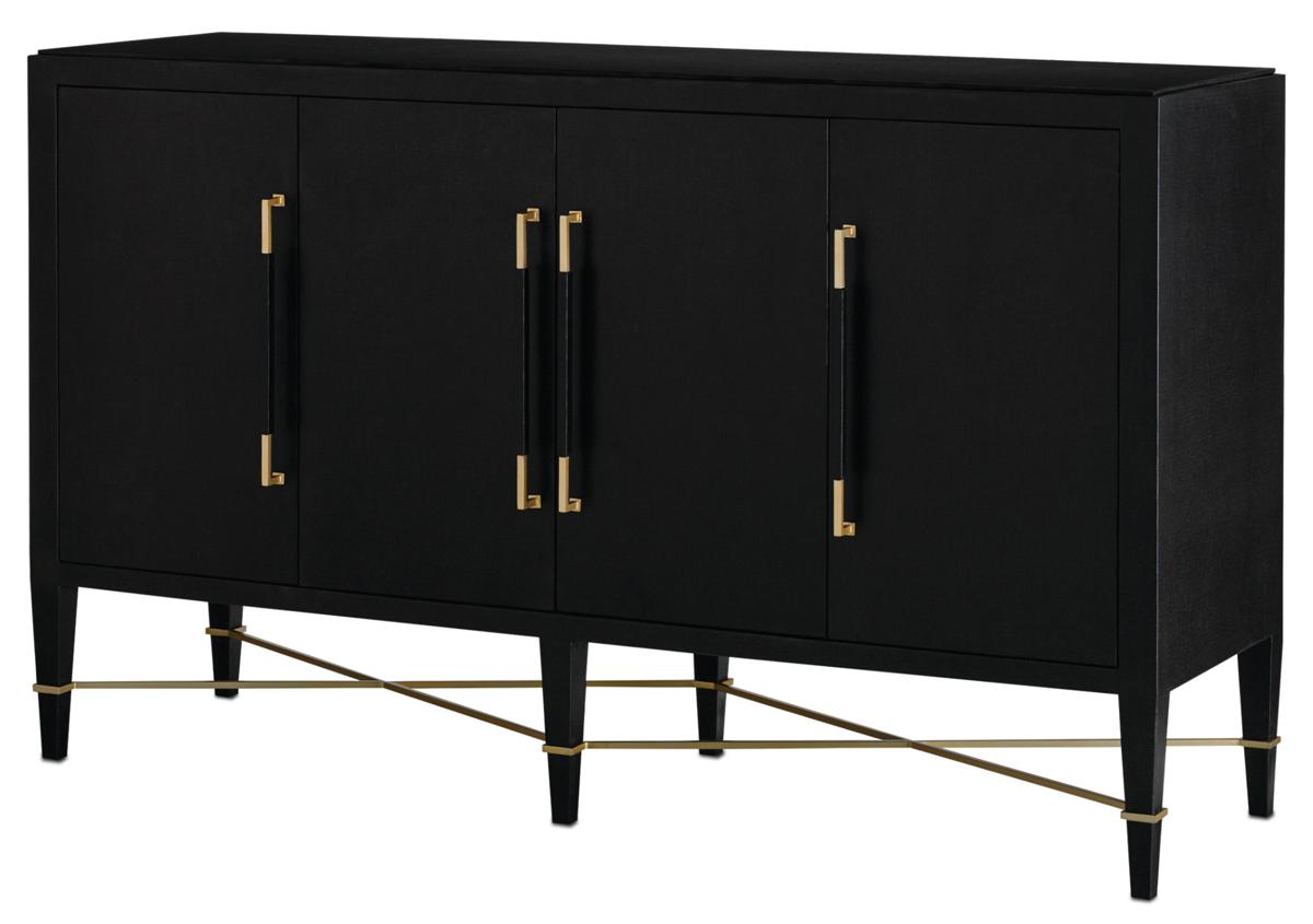 Verona Black Sideboard