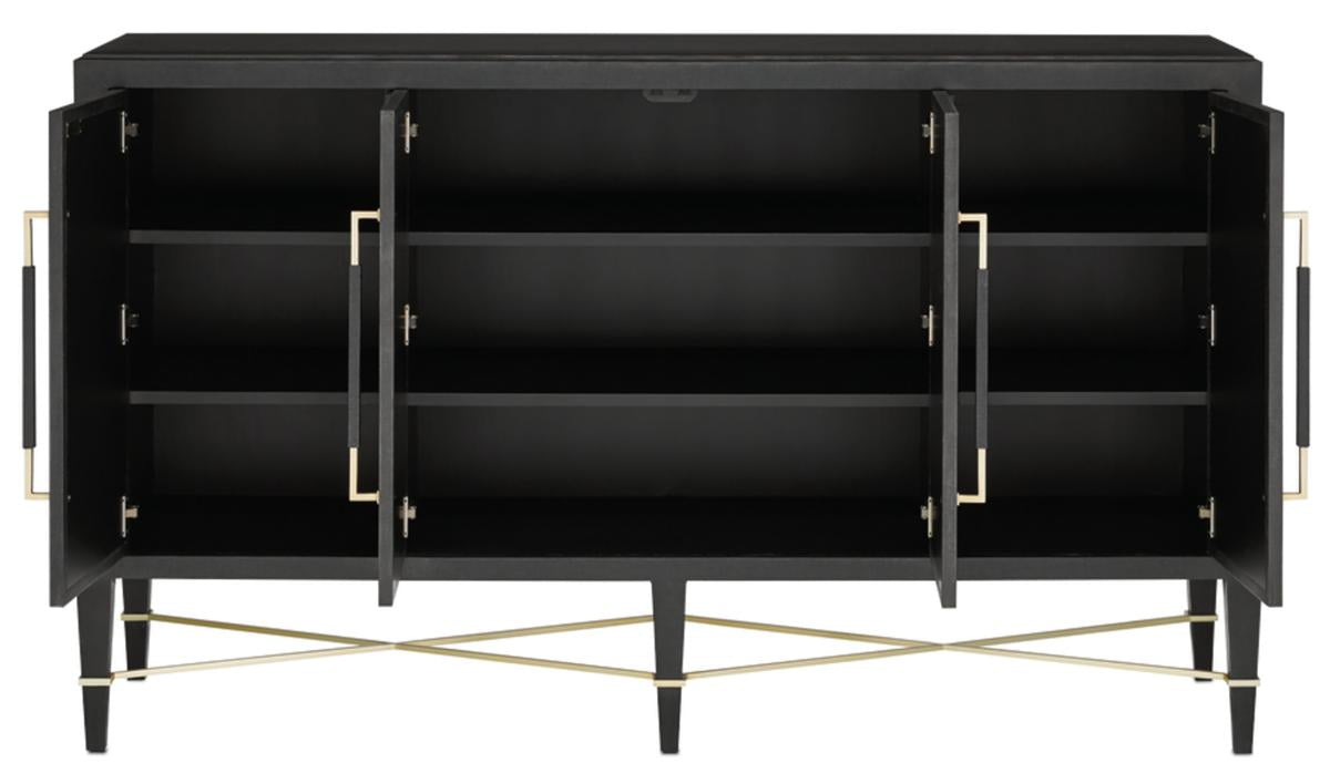 Verona Black Sideboard