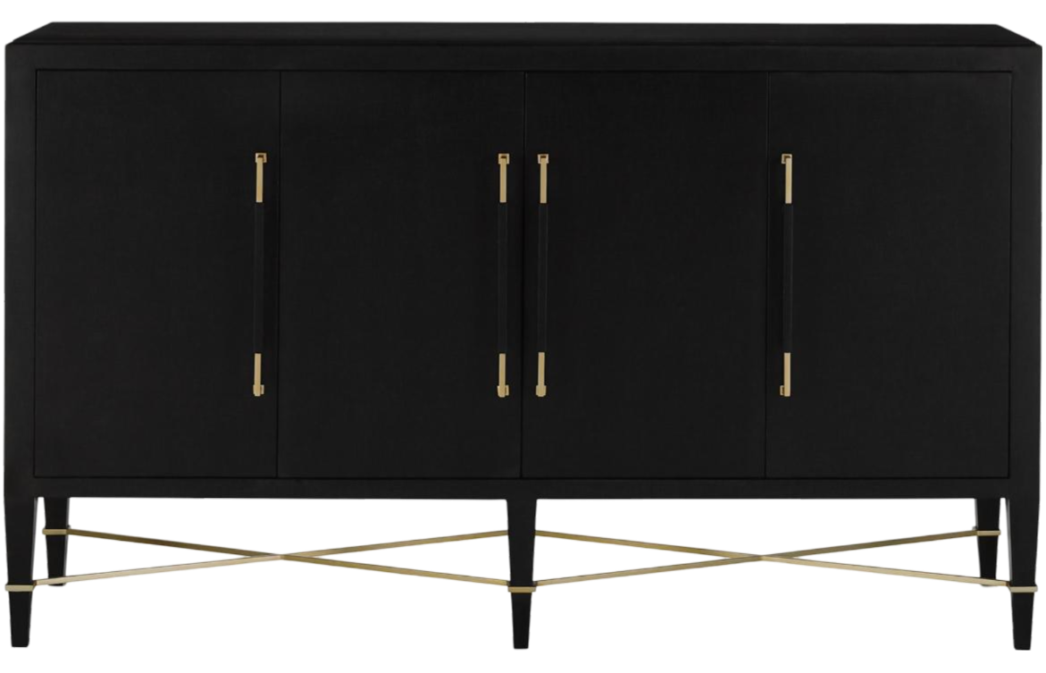 Verona Black Sideboard