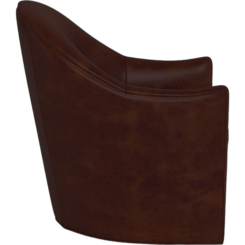 #Fabric_Brompton Brown - Leather