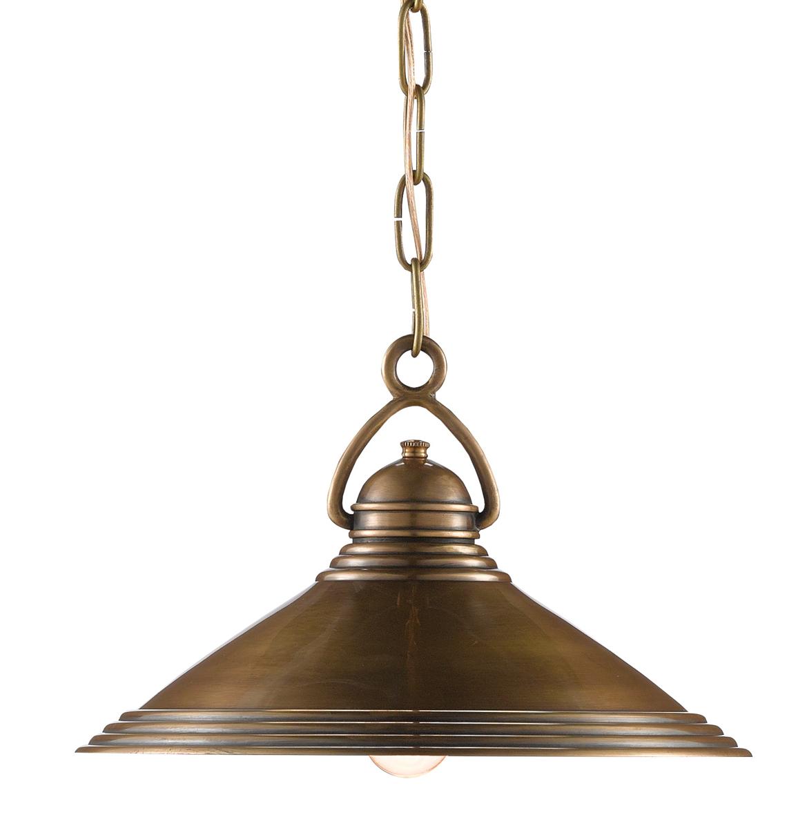 Weybright Brass Pendant