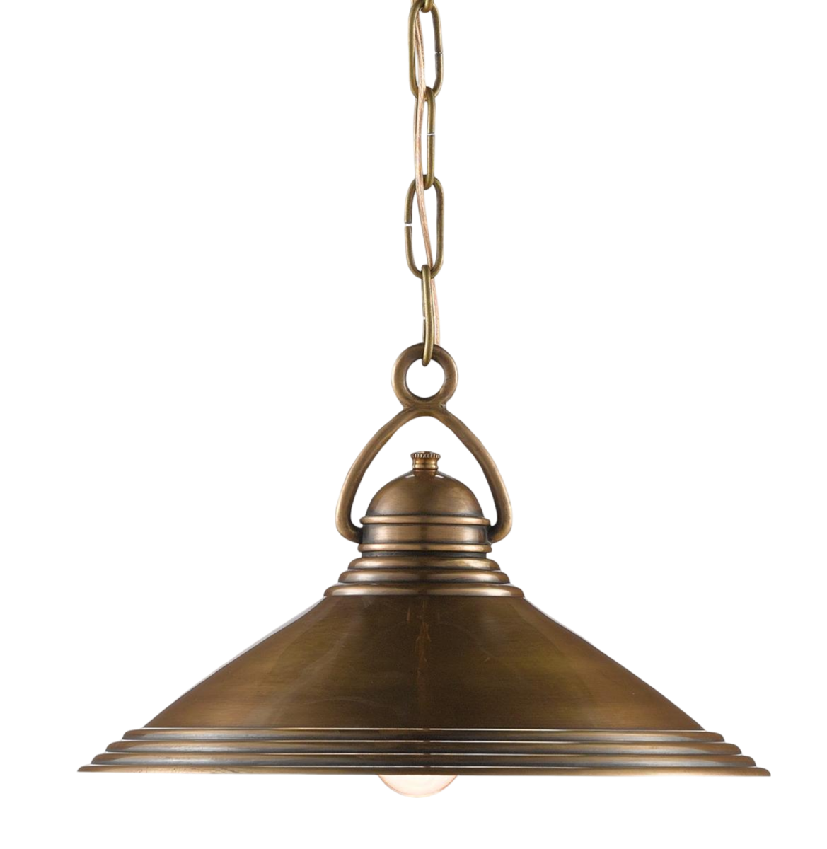 Weybright Brass Pendant