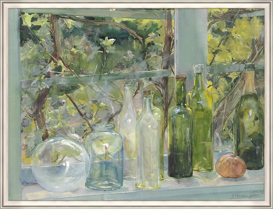 Windowsill with Bottles